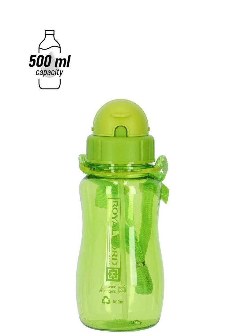 Royalford - 500Ml Water Bottle Assorted Colors Assorted colour 500ml - Image 1