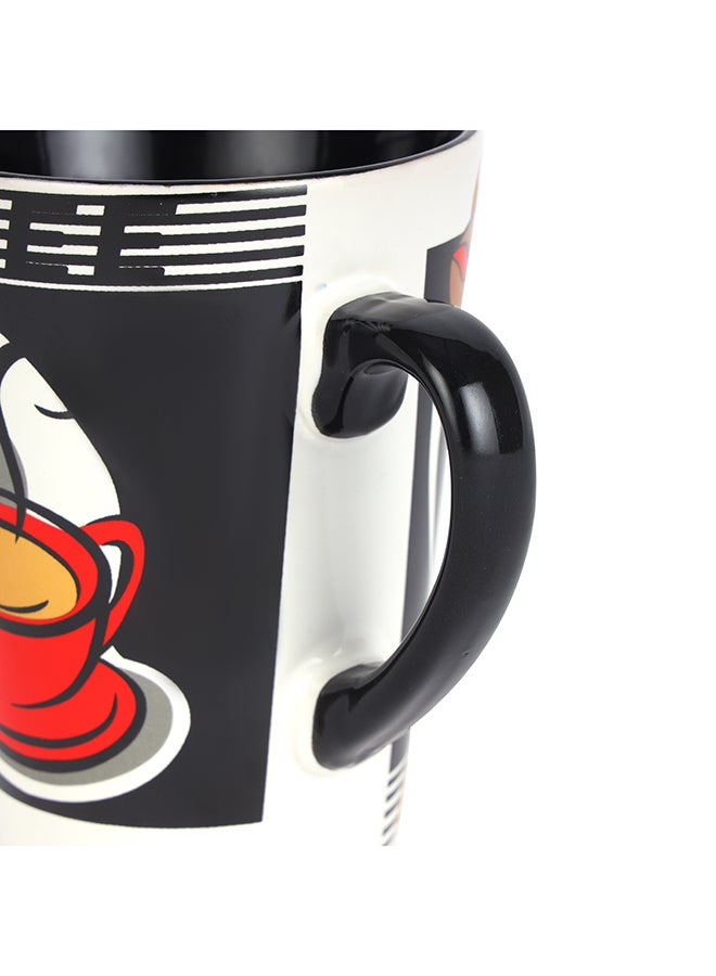 Royalford - Printed Coffee Mug Assorted Color 325ml - Image 1
