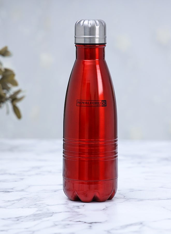 Royalford - Stainless Steel Vacuum Bottle 304 Stainless Steel Inner 350Ml 11Oz Multicolour 350ml - Image 1