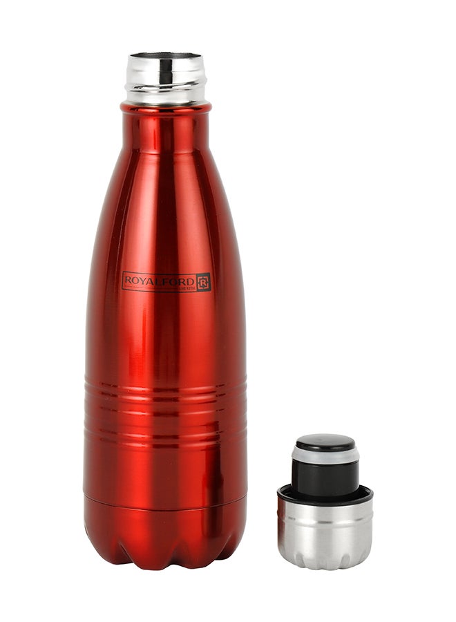 Royalford - Stainless Steel Vacuum Bottle 304 Stainless Steel Inner 350Ml 11Oz Multicolour 350ml - Image 1