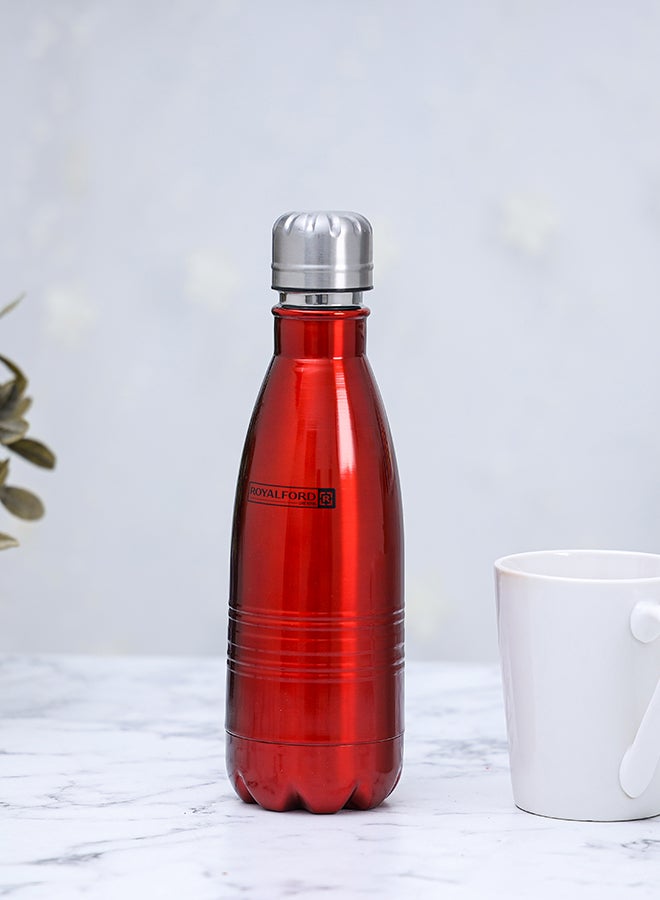 Royalford - Stainless Steel Vacuum Bottle 304 Stainless Steel Inner 350Ml 11Oz Multicolour 350ml - Image 1
