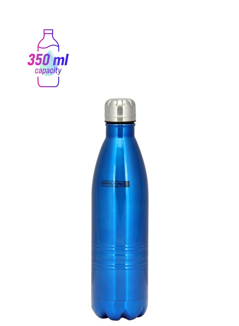 Royalford - Stainless Steel Vacuum Bottle 304 Stainless Steel Inner 350Ml 11Oz Multicolour 350ml - Image 1