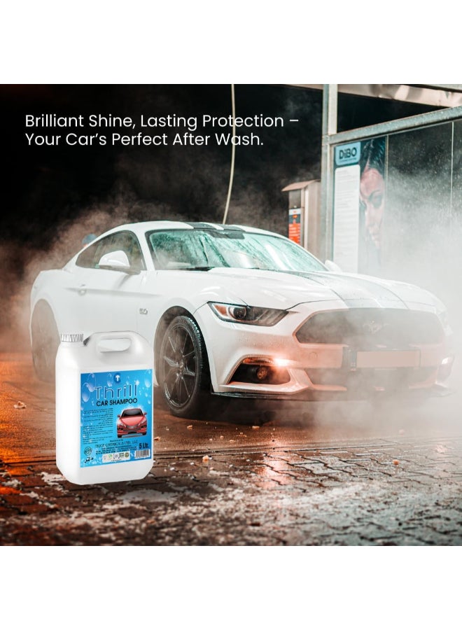 Thrill 5 Litre Car Shampoo – Powerful Foam Cleaner for Car Wash | Ideal with Pressure Washer & Car Accessories - Image 5