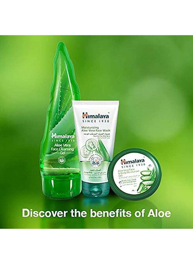 Himalaya - Moisturizing Aloe Vera Face Wash 150ml Pack of 2 - Image 1