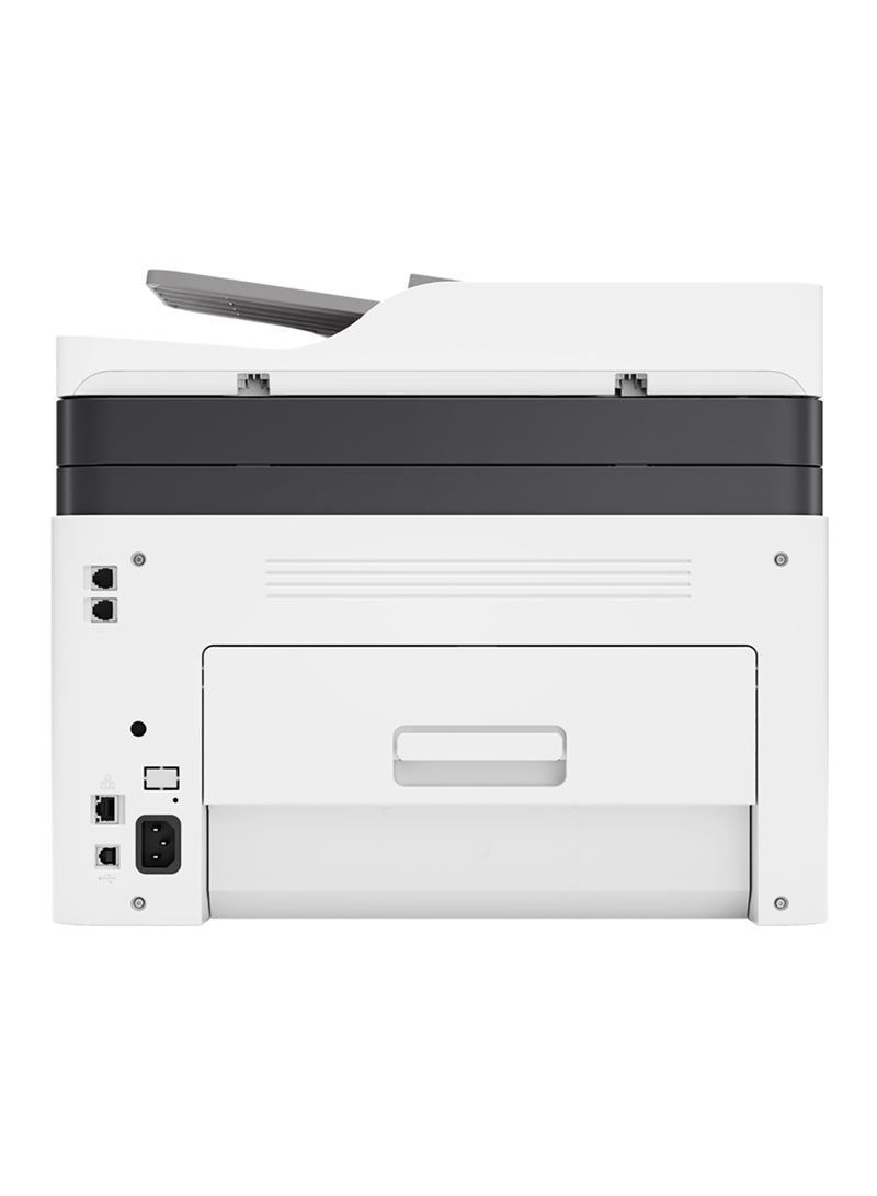 HP - MFP 179fnw Wireless A4 Colour Laser Printer, 4ZB97A 40.6x36.3x28.87cm White/Black - Image 1
