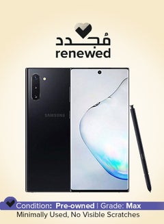 Renewed - Galaxy Note 10 Aura Black 8GB RAM 256GB 4G LTE