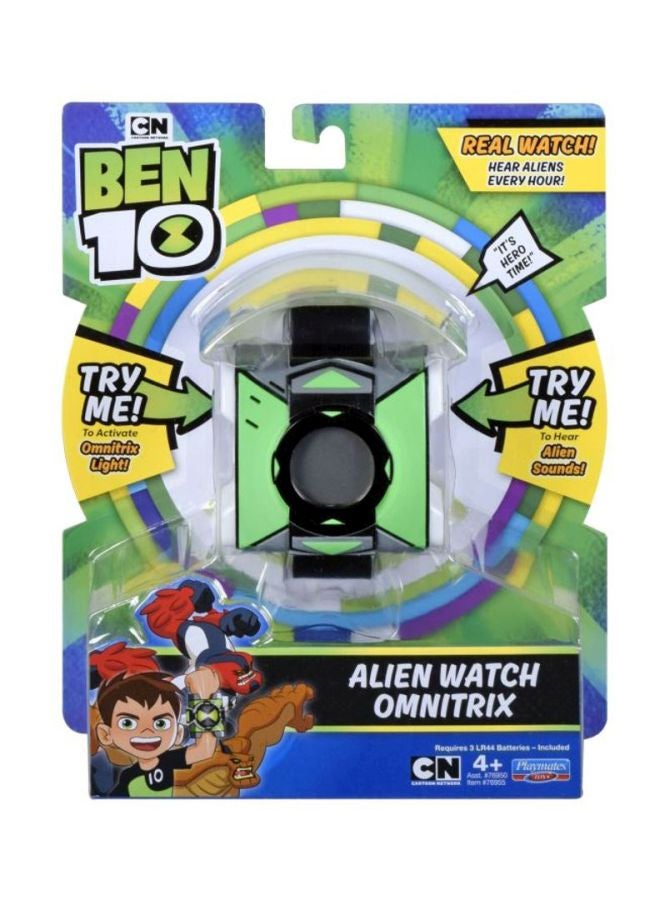 بن تن ساعة ألين أومنيتريكس بتصميم مبتكر ممتلئ بالمرح مع إضاءة وصوت للأولاد 5.72x8.89x5.72سم - Image 2