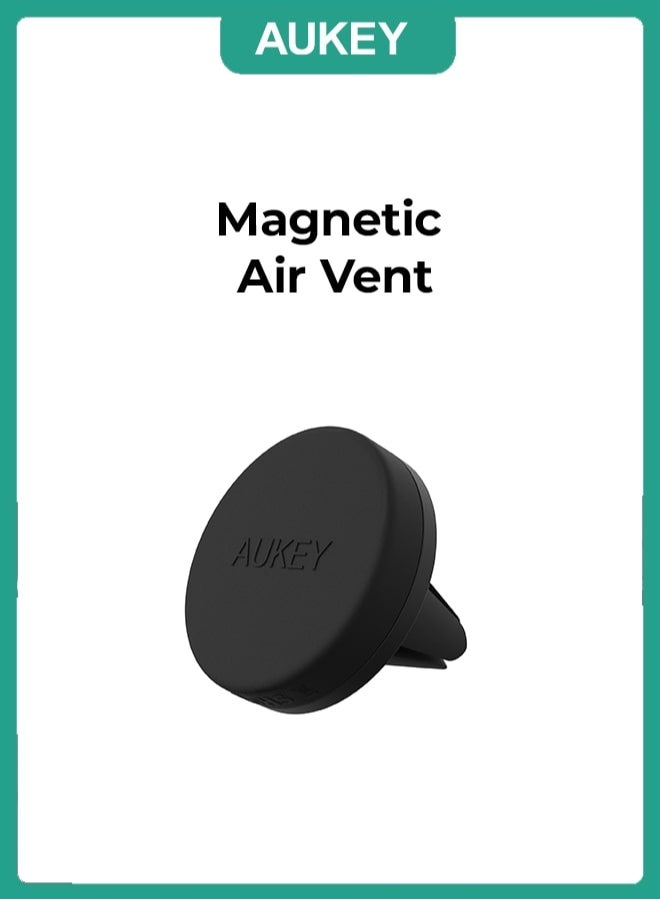 Aukey Magnetic Universal Air Vent Mount Holder Black - Image 1