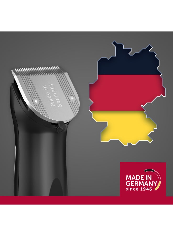 MOSER - Chromstyle Professional Cordless Hair Clipper (Made In Germany) | 90 Min Operation And 60Min Quick Charge | Adjustable Cutting Length | Quick Change Blade (1871-0181) Black - Image 1