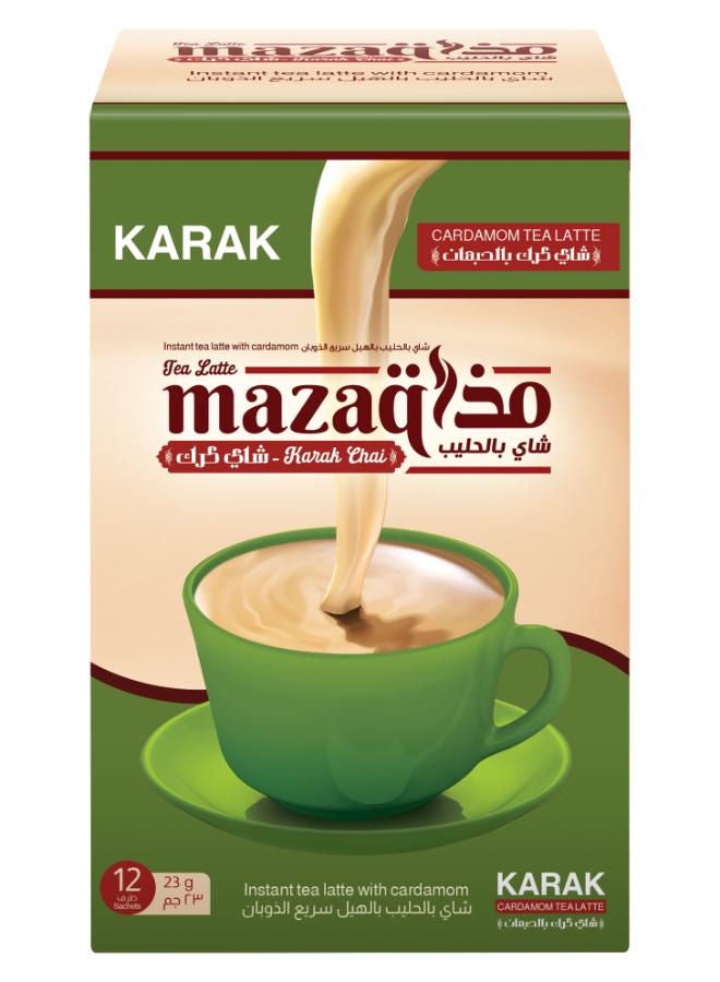 Mazaq - Karak Tea 23grams Pack of 12 - Image 1