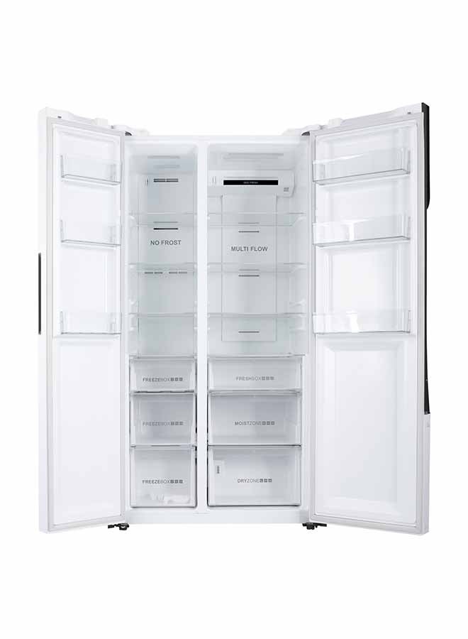 هاير - ثلاجة ببابين متقابلين سعة 560 لتراً 220 W HRF-718DW أبيض - Image 1