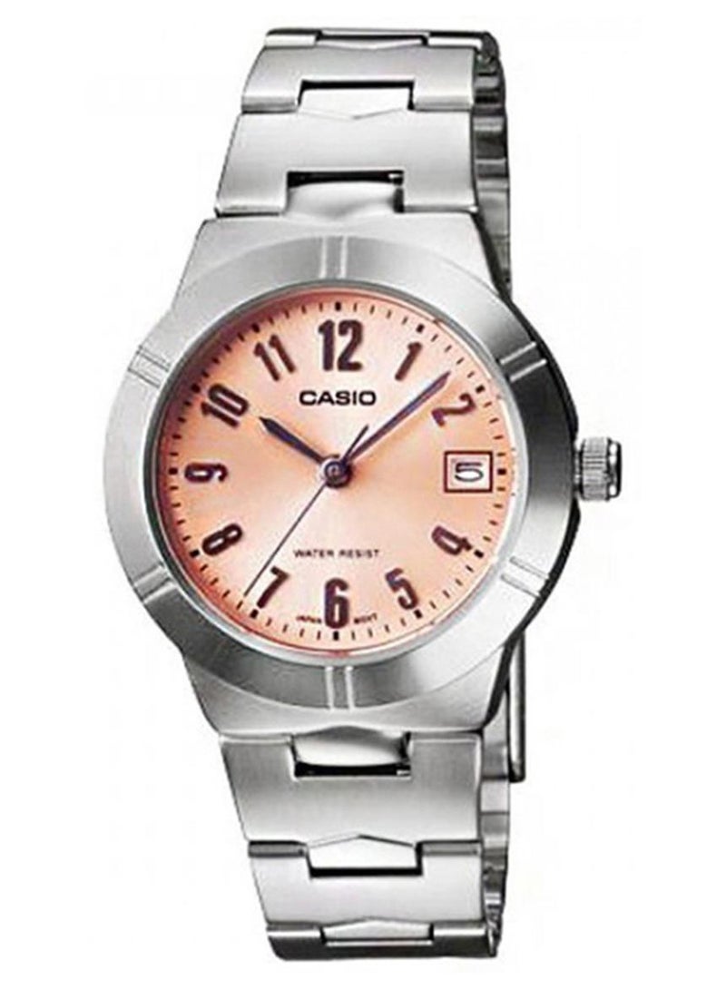 CASIO Women's Stainless Steel Analog Wrist Watch LTP-1241D-4A3DF - Image 1