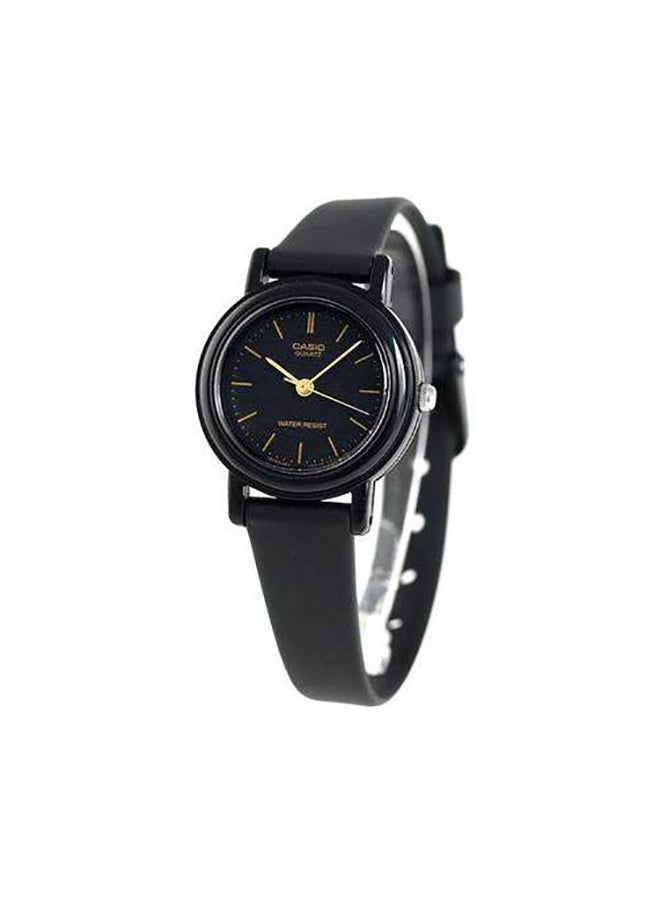 كاسيو ساعة يد بعقارب وسوار من الجلد، طراز LQ-139AMV-1ELDF للنساء - Image 3