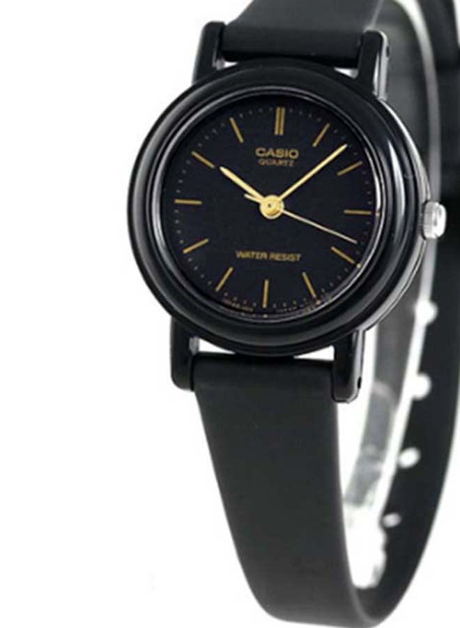 كاسيو ساعة يد بعقارب وسوار من الجلد، طراز LQ-139AMV-1ELDF للنساء - Image 5