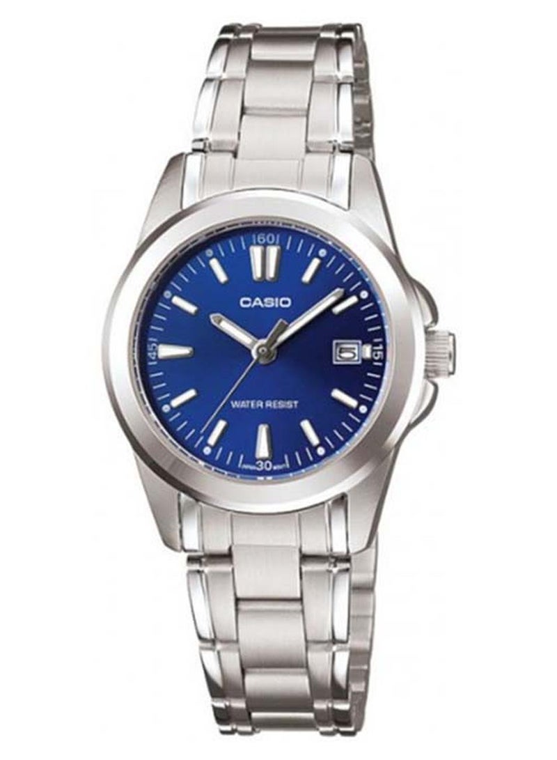CASIO Women's Stainless Steel Analog Wrist Watch LTP-1215A-2A2DF - Image 1
