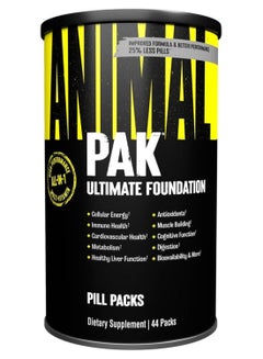 UNIVERSAL NUTRITION Animal Pak Dietary Supplement - 44 Packs  - Image 1