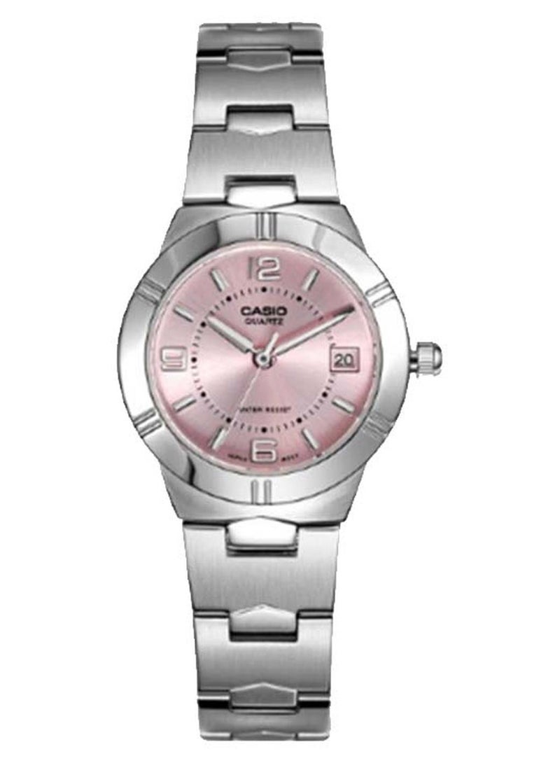CASIO Women's Stainless Steel Analog Wrist Watch LTP-1241D-4ADF - Image 1