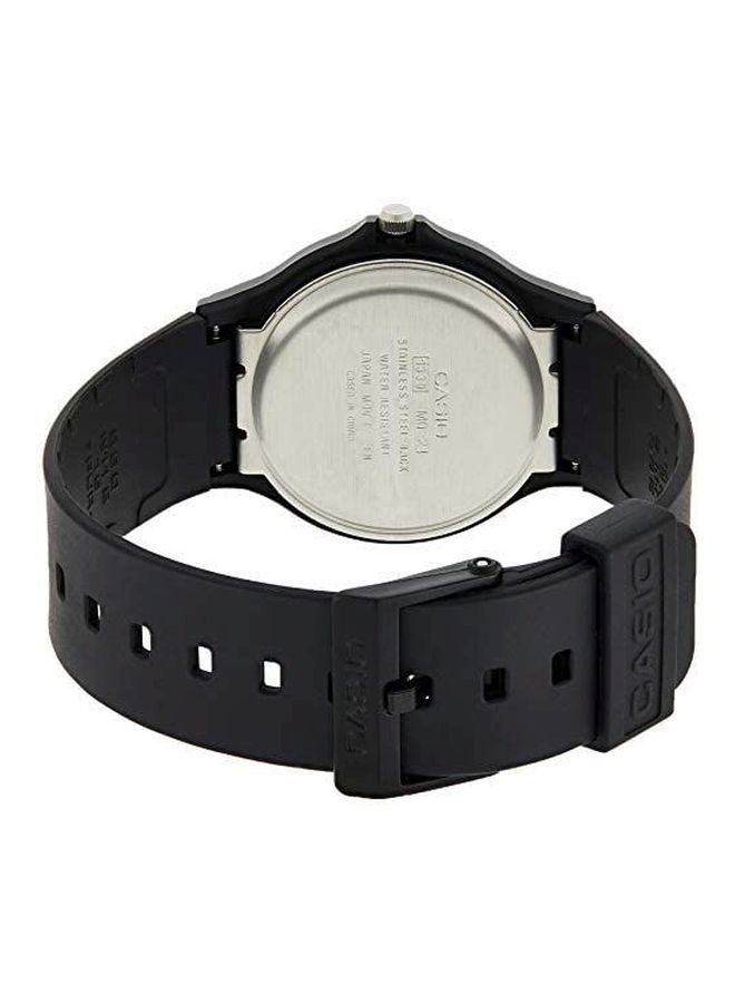 CASIO Men's Water Resistant Analog Watch MQ-24-1B2LDF - Image 2