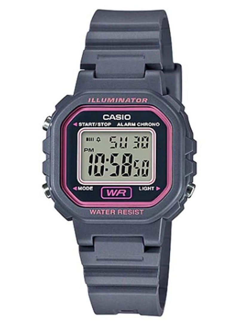 CASIO Women's Resin Digital Wrist Watch LA-20WH-8ADF - Image 1