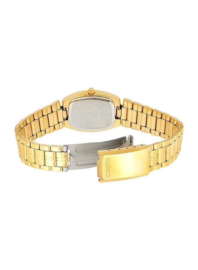 CASIO Women's Stainless Steel Analog Wrist Watch LTP-1169N-9ARDF - 22 mm - Gold - Image 2