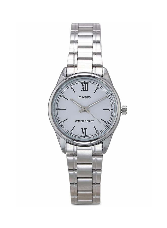 CASIO Women's Stainless Steel Analog Wrist Watch LTP-V005D-2B3UDF - Image 1