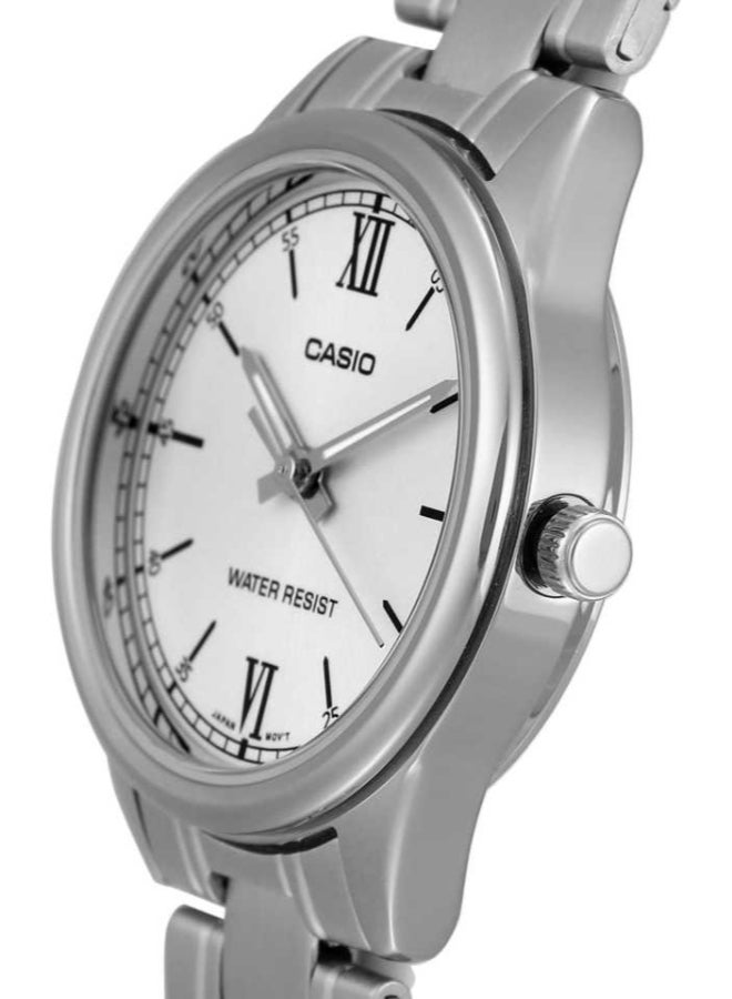 CASIO Women's Stainless Steel Analog Wrist Watch LTP-V005D-2B3UDF - Image 5