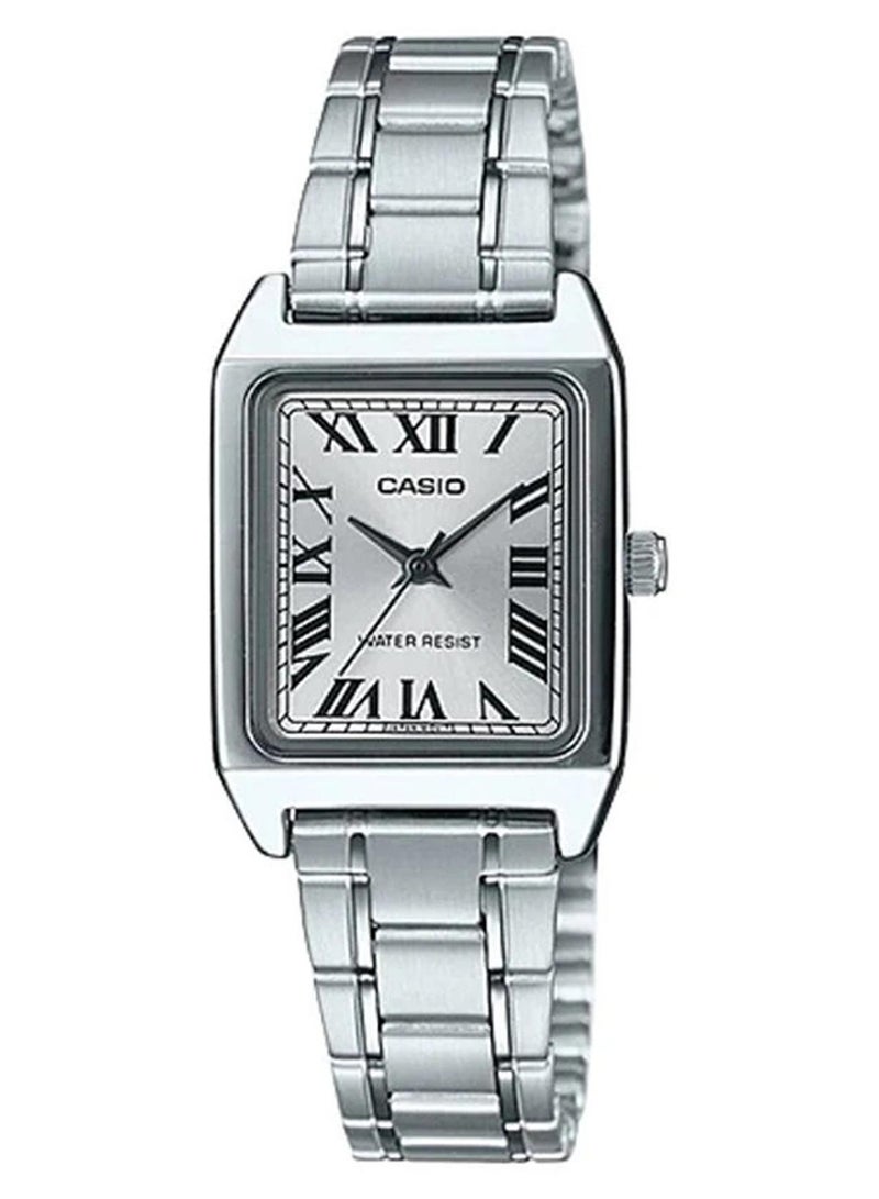CASIO Women's Stainless Steel Analog Wrist Watch LTP-V007D-7BUDF - Image 1