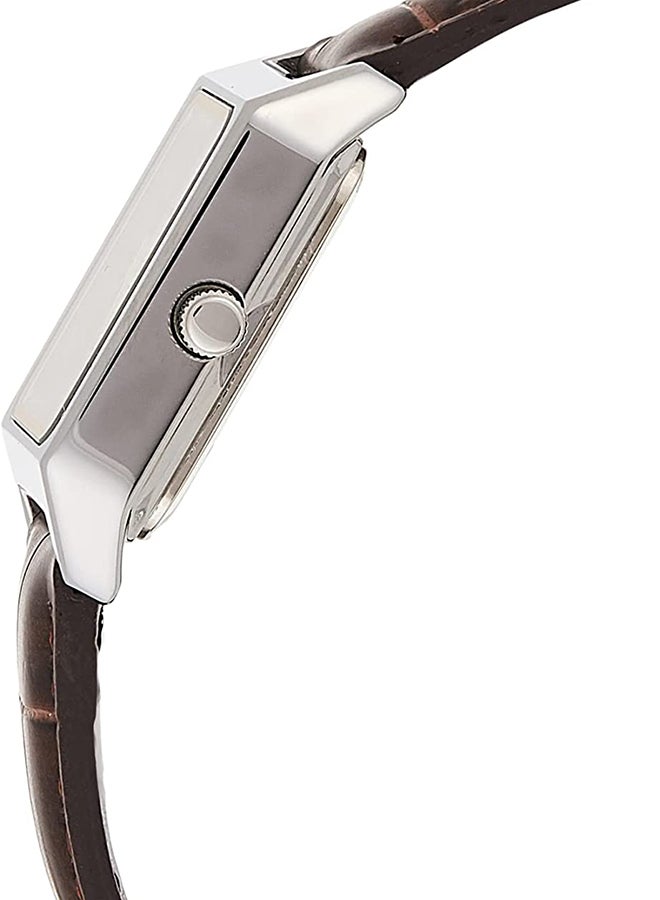 كاسيو ساعة يد بعقارب وسوار من الجلد طراز LTP-V007L-7B2UDF للنساء - Image 2