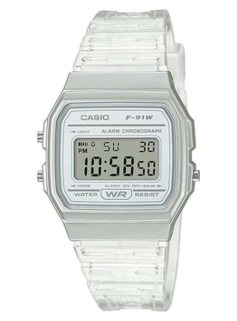 كاسيو ساعة يد رقمية للشباب طراز F-91WS-7DF - Image 1