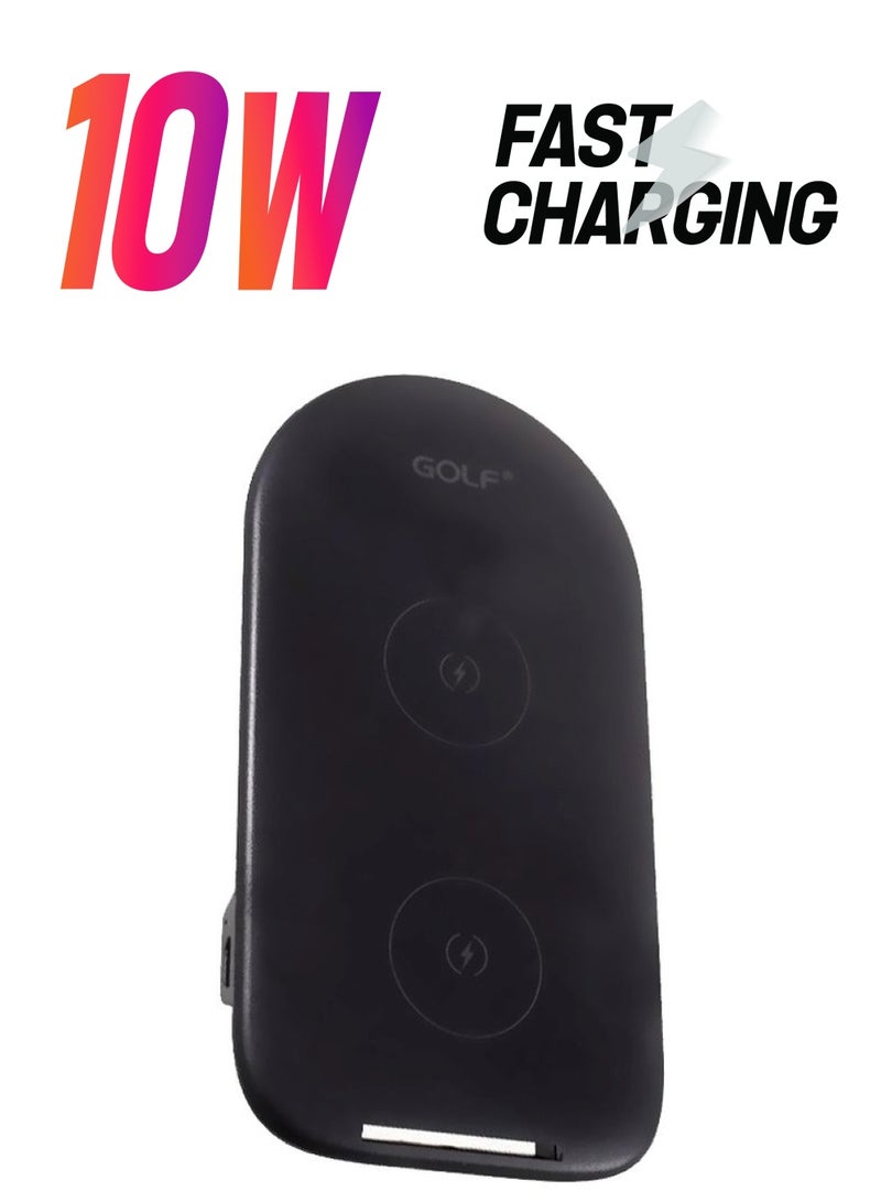 Wireless Mobile Phone Charger Black - pnsku/N40074665A/45/_/1738232822/8274a252-ef99-4ff3-af5a-f164e49506e0