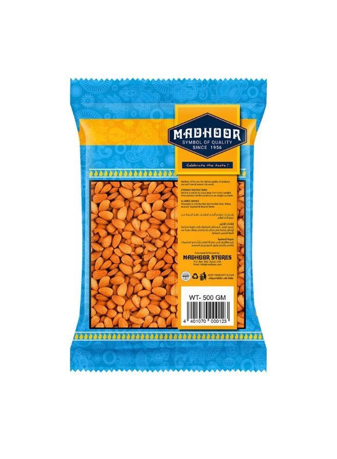Madhoor Almond Jumbo 20/22 USA 500grams - Image 2