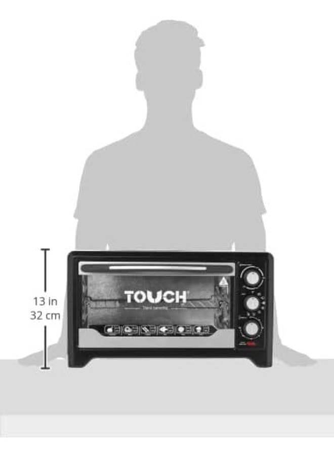 تاتش الزينوكي فرن كهربائي ضخم 1500 W 40616 أسود - Image 4