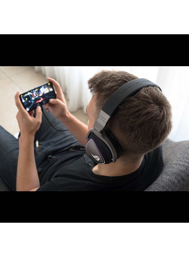 ASUS - ROG Delta Gaming Headset | Headset With Mic And Hi-Res Ess Quad-Dac | Compatible Gaming Headphones For PC, MAC, PS4, Xbox One | Aura Sync RGB Lighting - Image 1