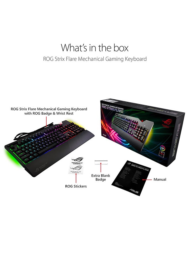 أسوس - لوحة مفاتيح سلكية ROG ستريكس فلير - Image 1