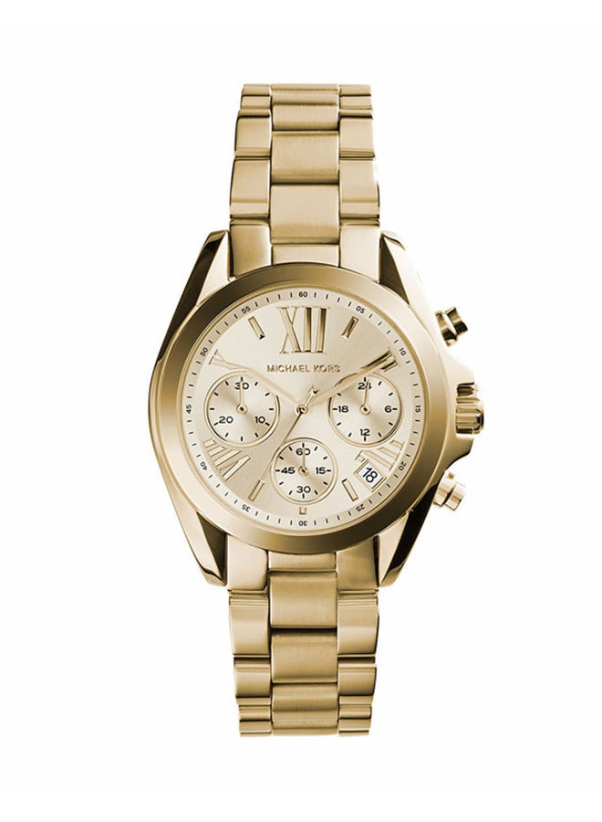 Michael Kors Women's Analog Round Wrist Watch With Stainless Steel Strap MK5798 - Image 1