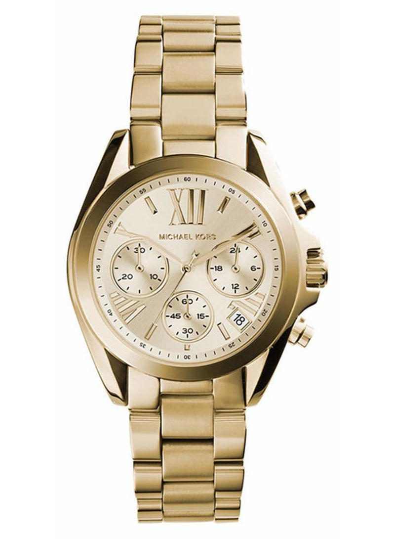 Michael Kors Women's Analog Round Wrist Watch With Stainless Steel Strap MK5798 - Image 1