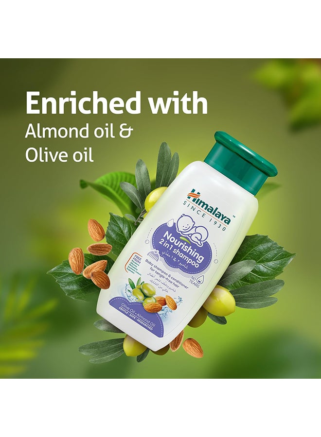 Himalaya Nourishing 2-In-1 Baby Shampoo And Conditioner For Tangle Free Hair - Image 4