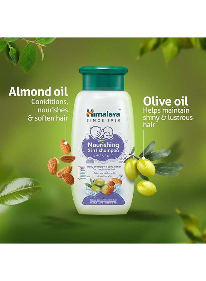 Himalaya Nourishing 2-In-1 Baby Shampoo And Conditioner For Tangle Free Hair - Image 5