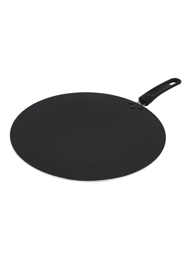 Trust Aluminium Flat Pan Black 30cm  - Image 1