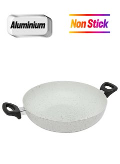 Aluminium Wok Pan White 24cm - pnsku/N40133040A/45/_/1739788867/d0c63830-9da2-45af-9cdc-c7d1564b625d