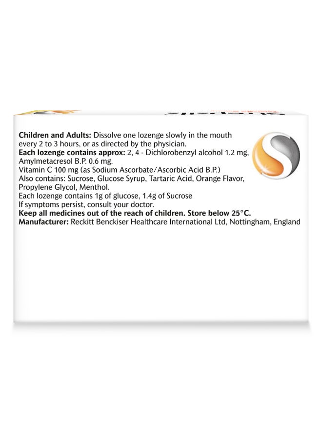 Strepsils - Honey And Lemon Dual Anti-Bacterial Action Fast Effective Relief From Sore Throats 36 Lozenges - Image 1