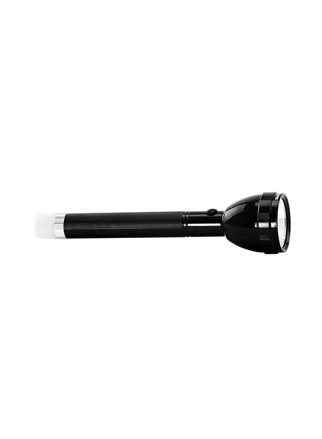 GEEPAS Rechargeable LED Flashlight Black ‎5.6x30.8x10.6cm  - Image 1
