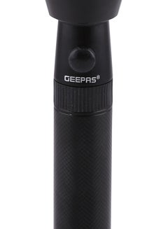 GEEPAS Geepas 5PCS Rechargeable LED Flashlight - Hyper Bright Cool White Light 2000 Meters Range Portable Torch High Beam LED Flashlight | Ideal for Nights Work, Trekking, Camping Black 17.5cm  - Image 5