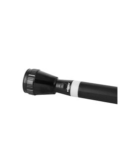 GEEPAS Rechargeable LED Flashlight - LED Torch with 2000 Meters Range, Portable Design & 4 Hours Working |Perfect for Camping Bicycle Hiking & Emergency Black/White 285mm  - Image 3