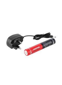 GEEPAS Rechargeable LED Flashlight - LED Torch with 2000 Meters Range, Portable Design & 4 Hours Working |Perfect for Camping Bicycle Hiking & Emergency Black/White 285mm  - Image 4