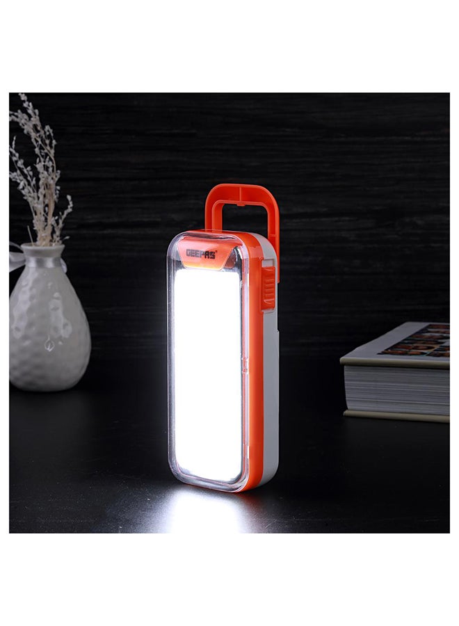 GEEPAS - Hi Power Rechargeable LED Lantern Red/White 43cm - Image 1