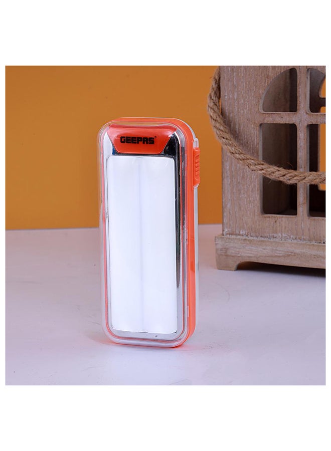 GEEPAS - Hi Power Rechargeable LED Lantern Red/White 43cm - Image 1