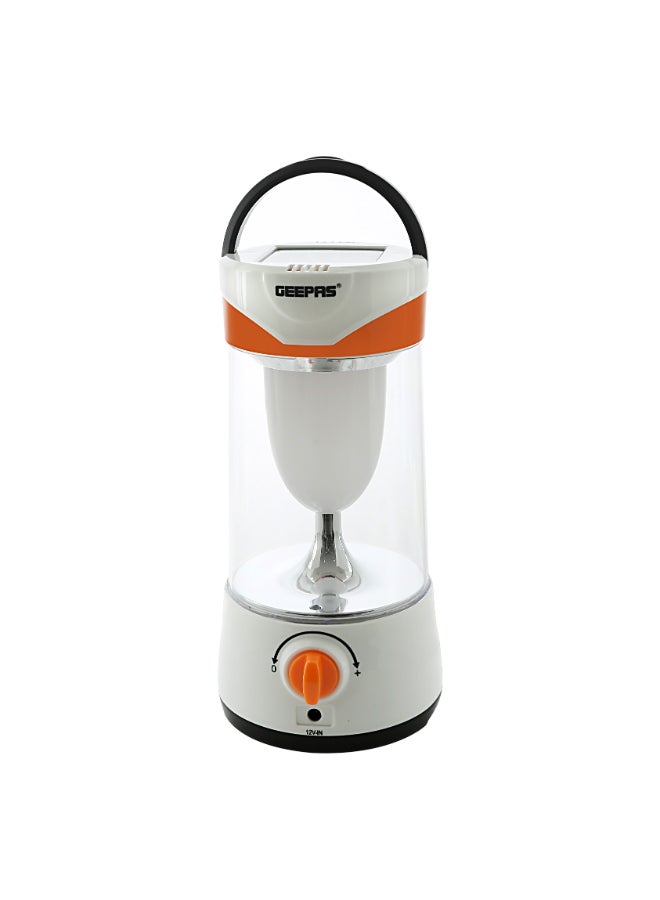 GEEPAS - Rechargeable Solar LED Emergency Lantern - Multi-Functional Camping Emergency Lantern | Solar Lantern, 25 Hours Working| Perfect for Power Outages Assorted 24.6cm - Image 1