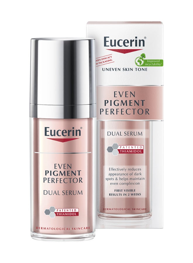 Eucerin - Even Pigment Perfector Dual Face Serum Cream, Reduces Pigment Spots Suitable For All Skin Types 30ml - Image 1