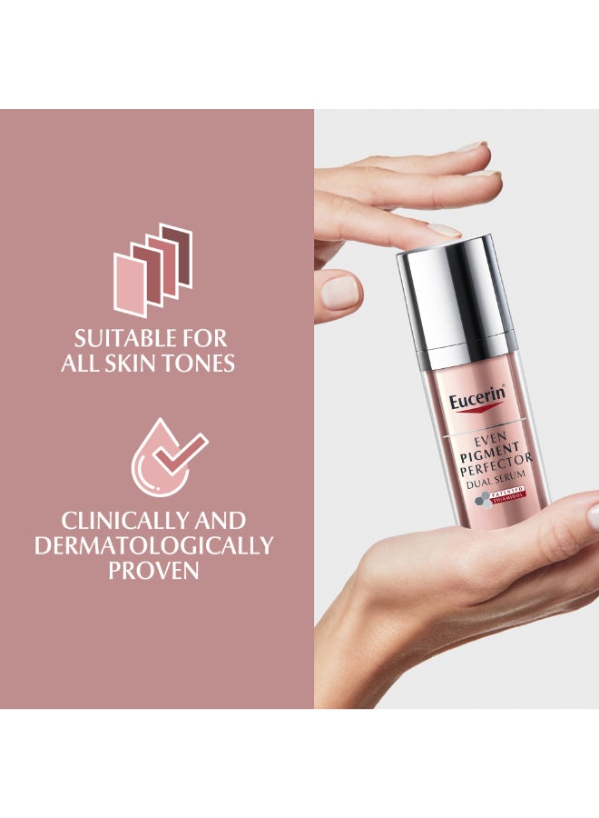 Eucerin - Even Pigment Perfector Dual Face Serum Cream, Reduces Pigment Spots Suitable For All Skin Types 30ml - Image 1